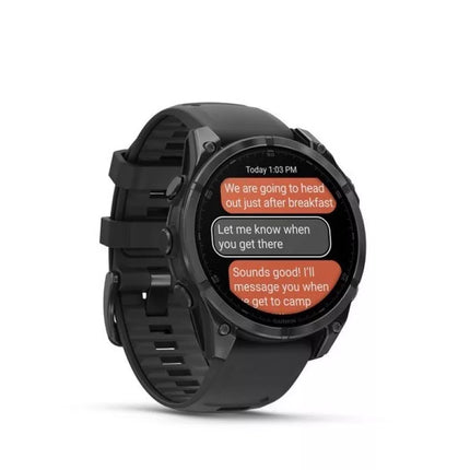 Garmin Fenix 8 47mm Skalūno pilka/juoda