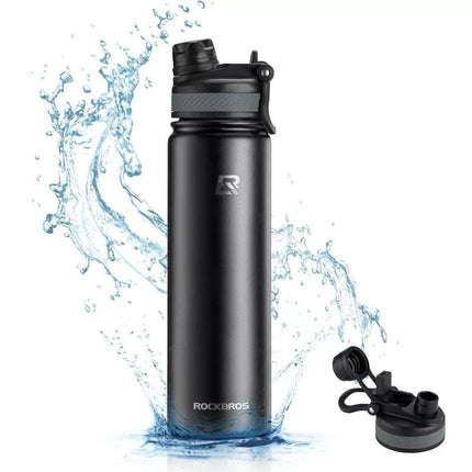 Rockbros thermal bottle 550ml black