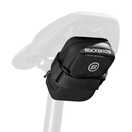 Rockbros Mini balno krepšys su CO2 kasetės laikikliu - Juoda/Žalia