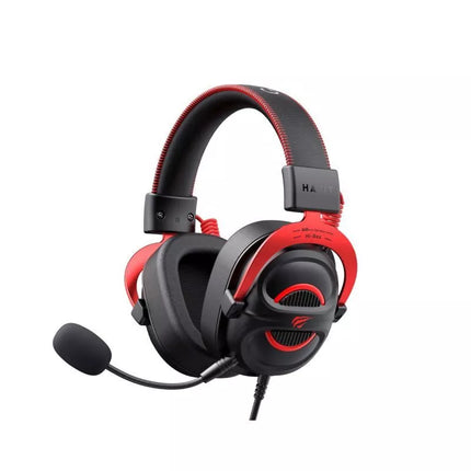 Havit H2002E Pro žaidimų ausinės (Juoda/Raudona)