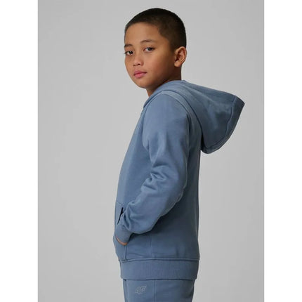 Boy's regular hooded sweatshirt 4F 4FJRSS26TSWSM2749-32S
