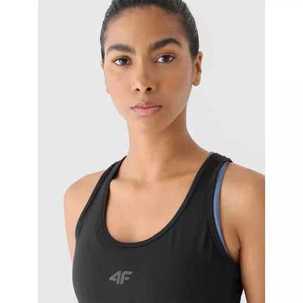 Moterims skirtas lieknas sportinis topas 4F 4FWAW24TFSLF411-20S