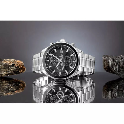 Vyriškas laikrodis Giewont Chronograph Sapphire Silver GW7290-B2
