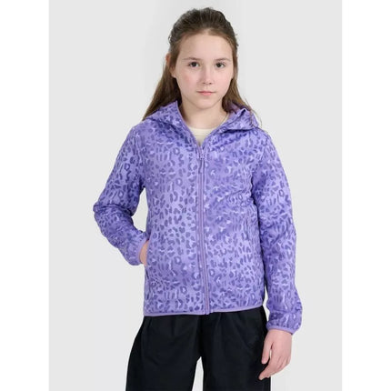 Mergaičių softshell striukė, vėjo nepraleidžianti membrana 5000, 4F 4FJRAW25TSOFF507-90A