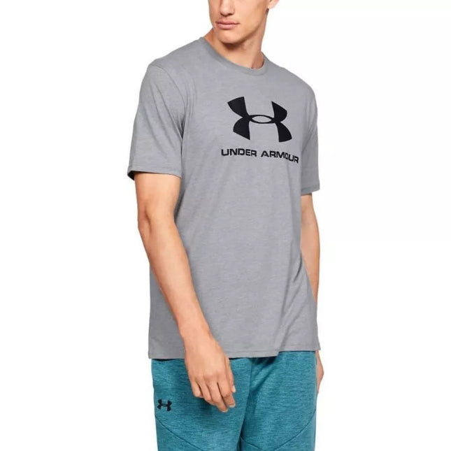 Under Armour Sportstyle Logo SS M 1329590-036 Marškinėli