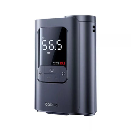 Baseus GoTrip VA1 Automobilinis Kompresorius 150 PSI su 12V Maitinimo Šaltiniu - Tamsiai Pilka