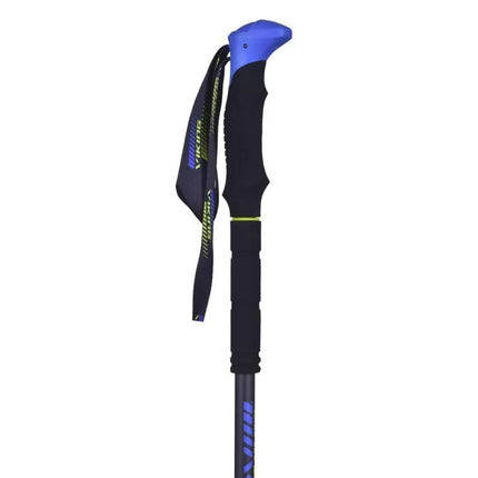 Viking Carbo Lite Trekkingo lazdos juodos/limetinės
