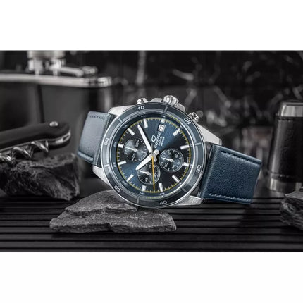 Vyriškas laikrodis CASIO EDIFICE EFR-526L-2CVUEF + DĖŽUTĖ