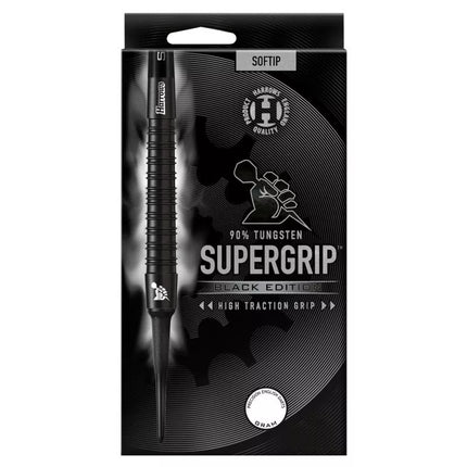 Harrows Supergrip Black 90% Softip Smiginės