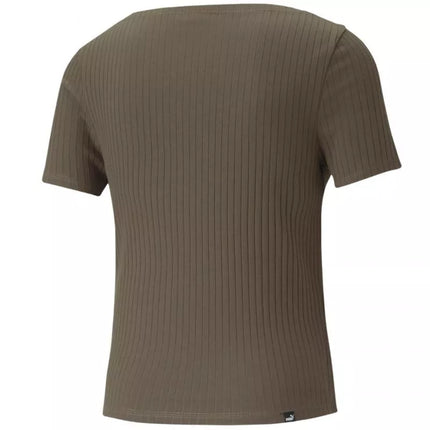 Puma Her Ribbed Slim Tee Vynuoginis lapas W 531917 44