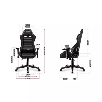 HZ-Ranger 6.0 Juoda žaidimų kėdė vaikams