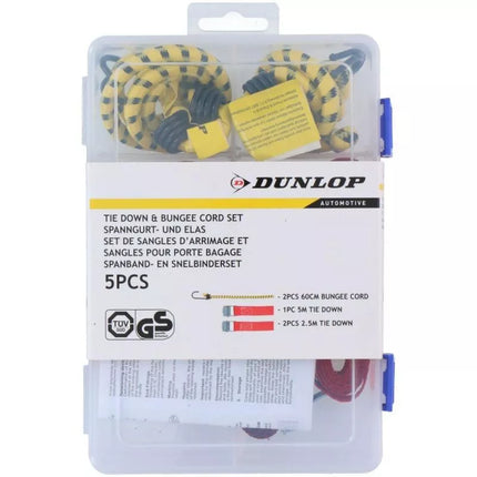 TRANSPORT TIGHTENING BELT WITH TENSIONER AND RUBBER 5 PCS DUNLOP