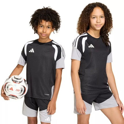 adidas Tiro 26 Competition Training marškinėliai vaikams, juodos ir pilkos KA7599