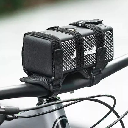 Rockbros 50210064001 Velcro tvirtinimo diržas dviračiui Bluetooth garsiakalbiui ar vandens buteliui - Juodas