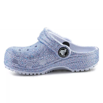 Crocs Classic Glitter Clog T Jr 206992-4PC klumpės