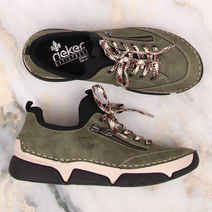 Patogūs Rieker W RKR610 žali batai