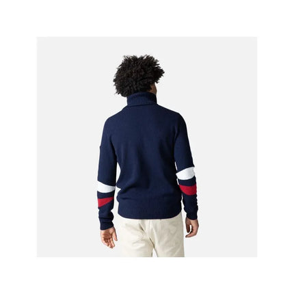 Rossignol Signature Rl Knit Navy Blue Sweater