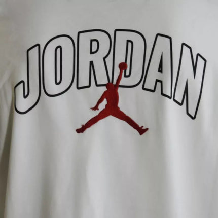 Men's Air Jordan Brooklyn Arch Logo T-shirt White - II2344-100