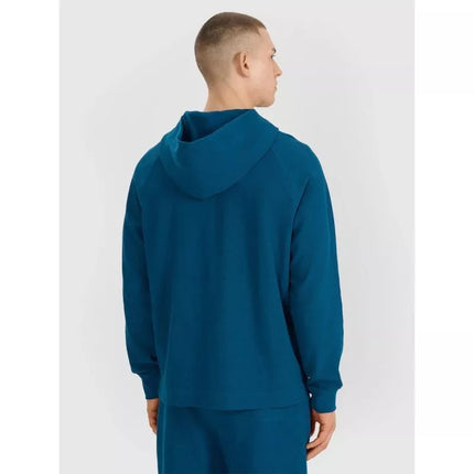 Men's sweatshirt with hood, open, 4F 4FWSS25TSWSM1558-46S