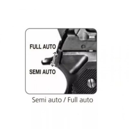 RANGER M92 FULL AUTO BLOWBACK air pistol, 4.5 BBs, 18 shots. KWC