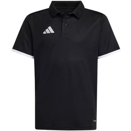 adidas Entrada 26 vaikiški polo marškinėliai juodi JZ6629