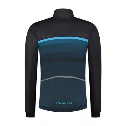 Rogelli HERO II winter jacket black and blue S