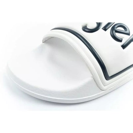 Wrangler men's Averell Slider sports slippers comfortable white