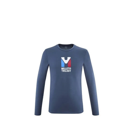 M Chamonix Tri Ts Ls marškinėliai tamsiai mėlyni Millet