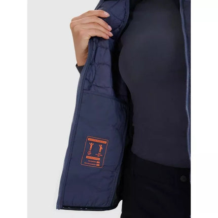 Women's trekking vest with Primaloft filling Black 4F 4FWSS25TVJAF180-22S