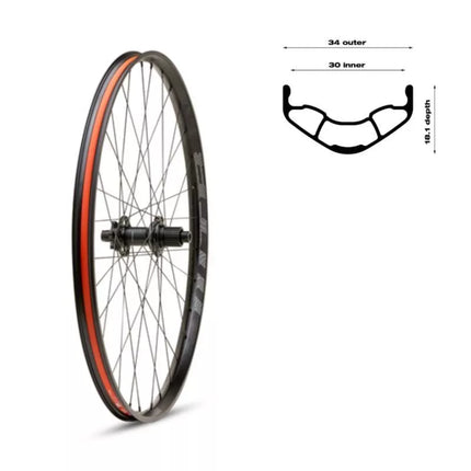 WTB PROTERRA i30x29'' galinis 148x12 32 6 varžtų SMS