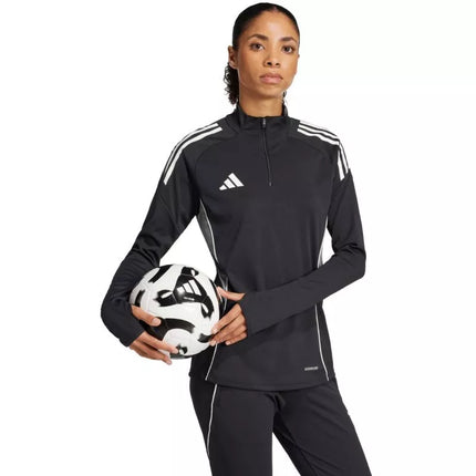 adidas Tiro 25 Competition Treniruočių viršutinis drabužis moterims, juoda ir pilka JC6273