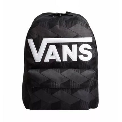 Vans Old Skool Drop V 22 L Juoda/Asfaltinė Miesto Mokyklinė Kuprinė - VN000H4ZKOU1