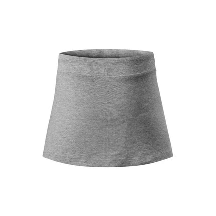 Two in one women's skirt (dark gray melange)