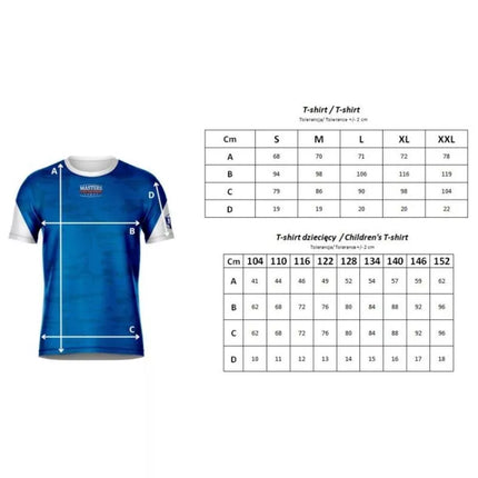 MASTERS Training T-Shirt (WAKO APPROVED)