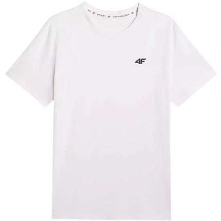 Men's T-shirt 4F M3341 white 4FWMM00TTSHM3341 10S