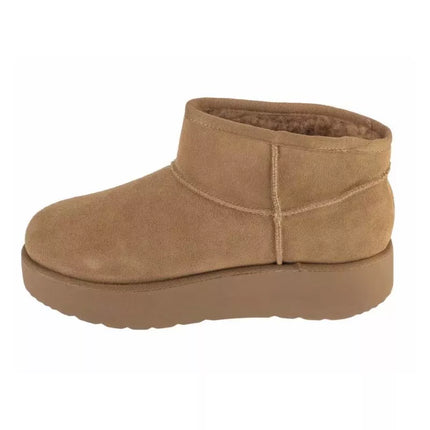 Skechers Slip-Ins Ankle Boots- Keep Cozy 169143-CSNT Chestnut