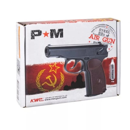 RANGER PM FM KWC orinis pistoletas kal. 4.5 mm BB šratai 18 šūvių PILNAS METALAS CO2 (AAKCMD441AZB)
