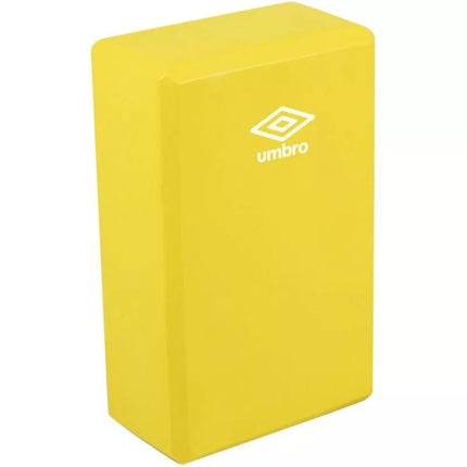 UMBRO GELTONAS BLOKAS MANKŠTAI, JOGAI, PILATESUI, FITNESUI
