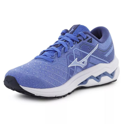 Mizuno Wave Inspire 18 amparo J1GD224402 mėlyna/balta/tamsiai kobalto