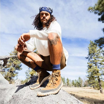 Vivobarefoot Tracker Leather AT Hiking Shoes - Tan