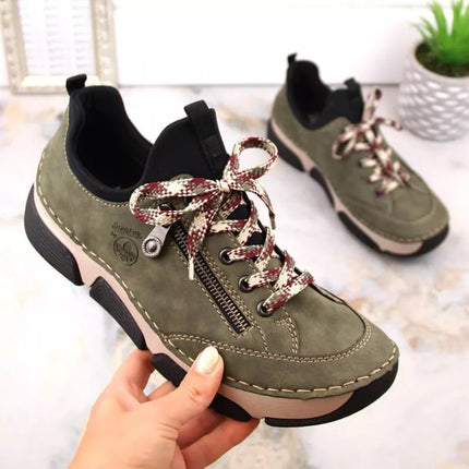 Patogūs Rieker W RKR610 žali batai