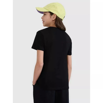 Girls' regular printed T-shirt 4F 4FJWSS25TTSHF1871-20S