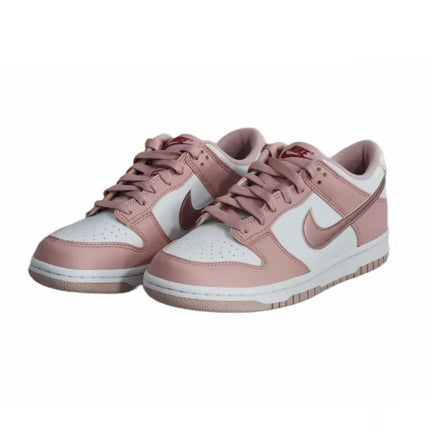 Nike Dunk Low GS Aksominiai Rožiniai Vaikiški Sportbačiai - DO6485-600
