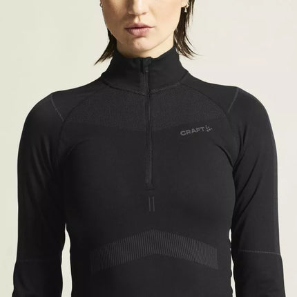Moteriški termoaktyvūs marškinėliai ACTIVE INTENSITY ZIP W