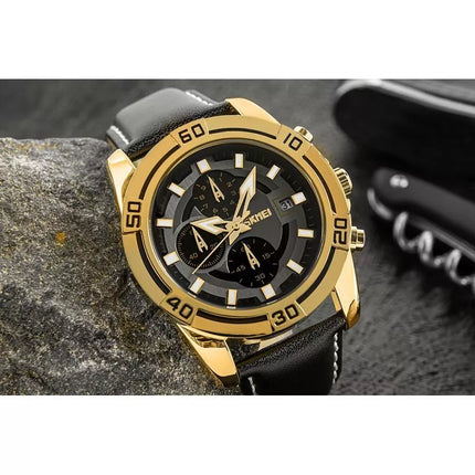 Men's Watch Skmei 9156GDBK + BOX