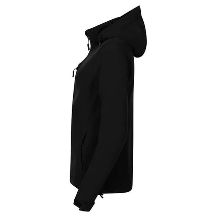 Moterims skirta softshell striukė žygiams (juoda)