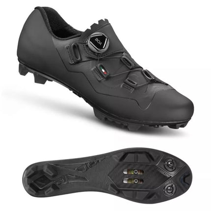 CRONO MTB batai CX-3.5-22 juodi 45 kompozitiniai