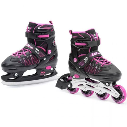 SMJ UT 103 Lea 2in1 roller skates
