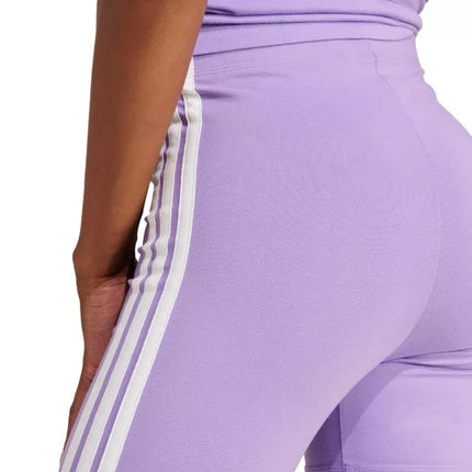 adidas Essentials 3-Stripes aukšto liemens šortai dviratininkėms W JD0914