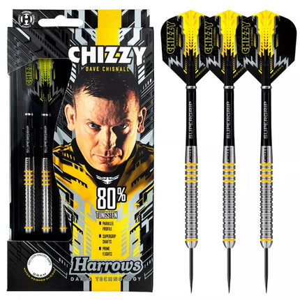 Harrows Chizzy Darts 80 % "Steeltip" HS-TNK-000013896